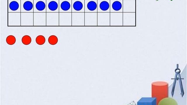 Вычитание с переходом через десяток смотреть онлайн