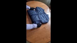 Как быстро и удобно сложить зимние вещи.