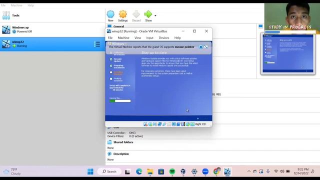 Tutorial Menginstal Windows XP Virtualbox | Cara menginstal melalui Virtualbox смотреть онлайн