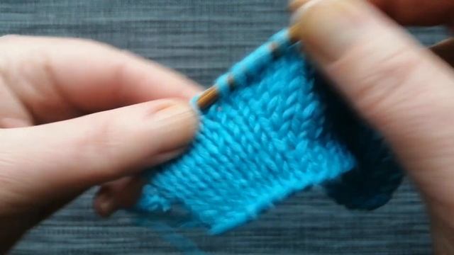 Вязание спицами | Прибавка из петель предыдущего ряда смотреть онлайн