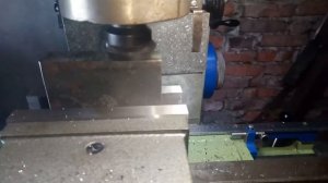 Фрезеровка торцевой фрезой Станок 675