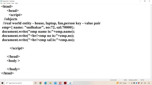 Objects in JavaScript || JavaScript Tutorial for Beginners