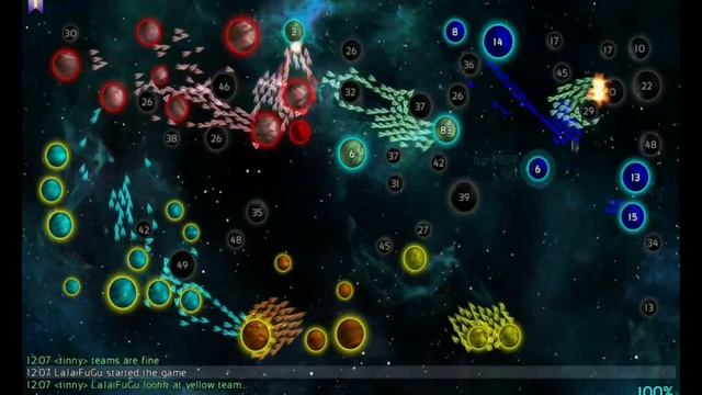 Galcon Fusion Multiplayer смотреть онлайн
