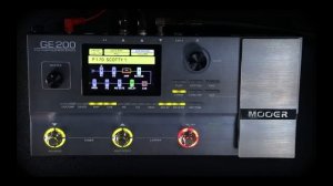 MOOER GE200 Tutorial Part 1 - Quick tour guide
