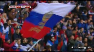 Россия 2-0 Черногория / гол Кокорин