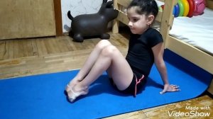 Художественная гимнастика. Домашнее задание. День 23. Комплекс упражнений разминки стоп.