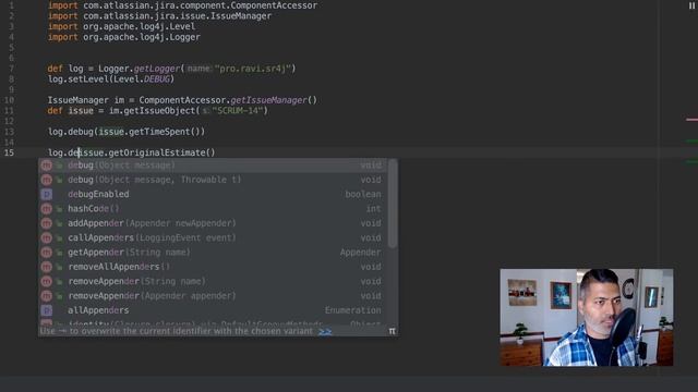 ScriptRunner for Jira - Get time spent using a script