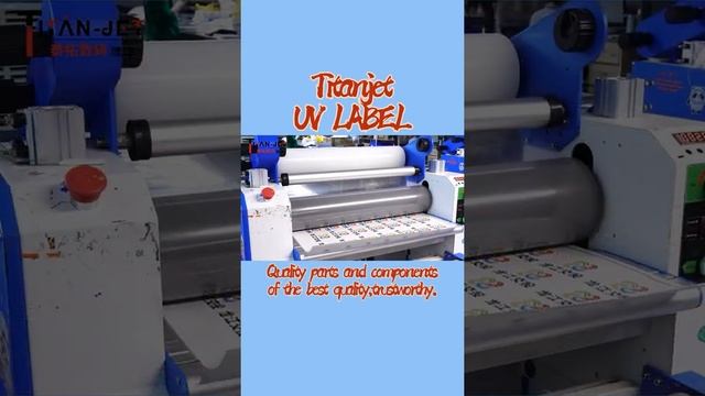 High-speed large format digital UV transfer label printer,inkjet crystal film cold transfer printer