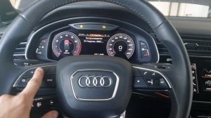 Audi Q7 2020 from USA полная русификация мультимедиа