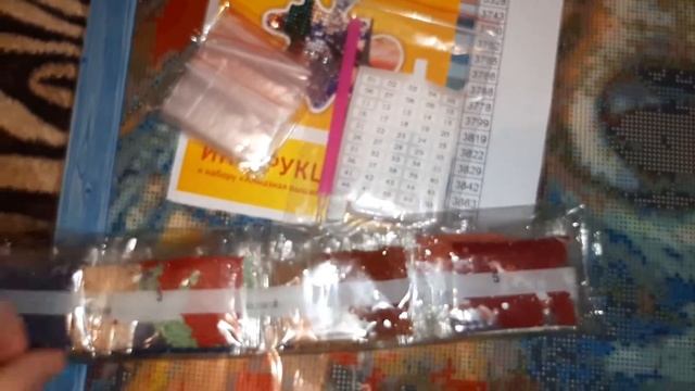 "Алеутка и волк" ТМ Цветной.Гигантская алмазная мозаика.Обзор. смотреть онлайн