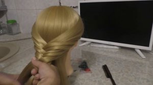 Коса рыбий хвост.Spit fish tail