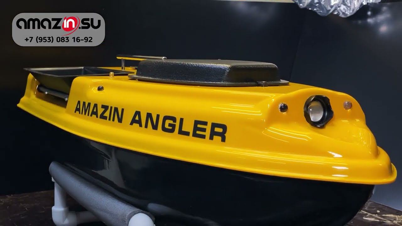 AMAZIN ANGLER: процесс создания надёжного кораблика для рыбалки смотреть онлайн