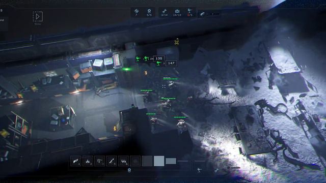 Aliens Dark Descent - Dealing with an alien onslaught with massive tank artillery fire ! смотреть онлайн