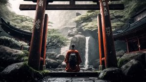 Rainy Day in an Ancient Japanese Village - Beautiful Japanese Music For Meditation, Soothing