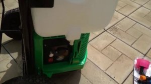 Опрыскиватель электрический на колесах Комфорт Умница YY 20SW с регулятором мощности