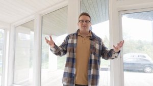 Обзор каркасного дома 60 м2 в стиле Барнхаус. Румтур и отзыв владельцев // PazlDom