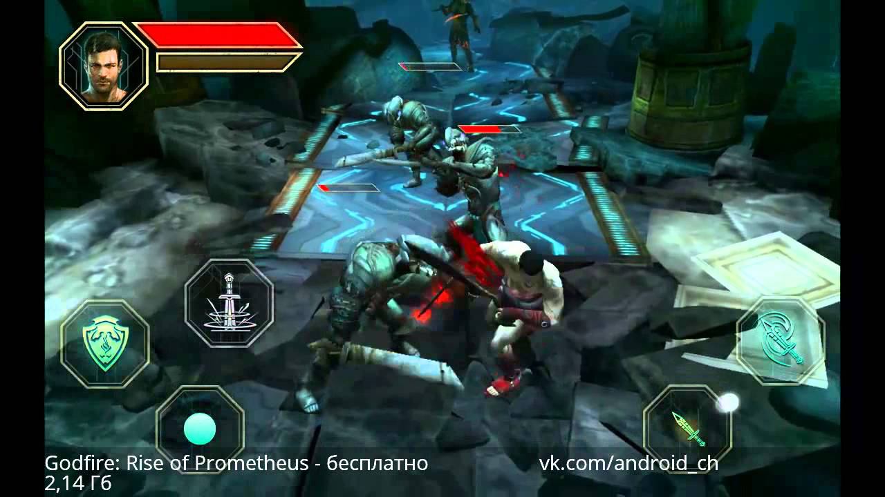 Godfire: Rise Of Prometheus - Аналог God Of War на Android(Обзор/Review)