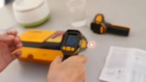 Бесконтактный инфракрасный термометр с АлиЭкспресс.Пирометр для промышленности.