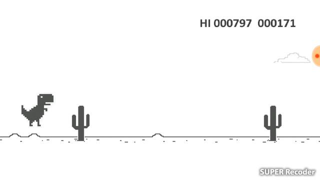 Игра динозавр смотреть онлайн