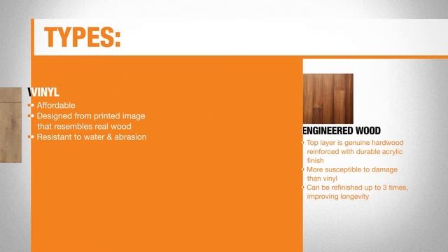 Types of Laminate Flooring | The Home Depot