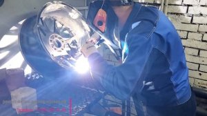 Сварка аргоном - ремонт литых дисков