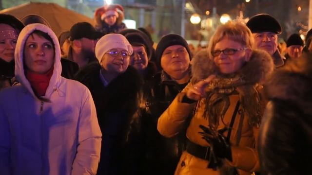 Прогулки по Рязани. Новогодняя ночь в Рязани
