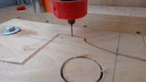 MPCNC+Dremel 3000. Раскрой фанеры 14мм.