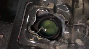 Замена сеточки топливного насоса Ford, не снимая бак
