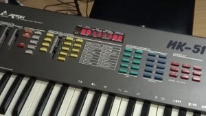 Артон ИК-51/Arton IK-51 the 1st soviet synthesizer w/autoaccompaniment