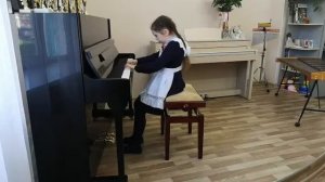 Гайдей Марина, В. Коровицын. Полька "Деревянные башмаки", П. И. Чайковский "Нянина сказка"