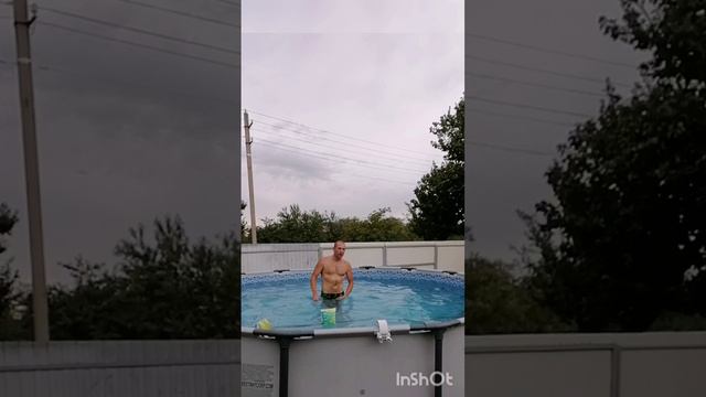 Охлаждаюсь после работы.
