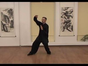 Тайцзи-цюань Ян 24ф. - подробности №18 формы с доктором Бутримовым. Ассоциация Даоинь России