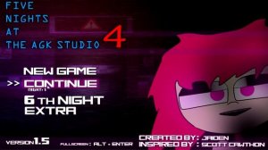 FNATAS 4 Menu Frame V1.5 Preview!