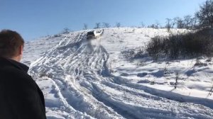 Хавал 6 по снегу в горку