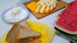 Как красиво нарезать арбуз/дыня/нарезка