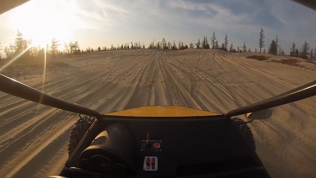 Самодельная двух местная багги Х2  Покатушки смотреть онлайн