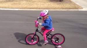 Ella's birthday bike ride March 2015