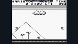 Super Mario Land Game Over with Mario's voice