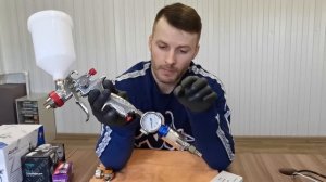 Краскопульт Подготовка краскопульта к работе