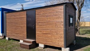 Каркасная баня 2,38х6,0 в наличии в Красном Яру