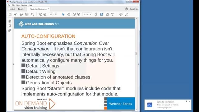 Important Spring Boot/Cloud features смотреть онлайн