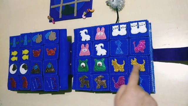 Развивающая книжка из фетра КОСМОС