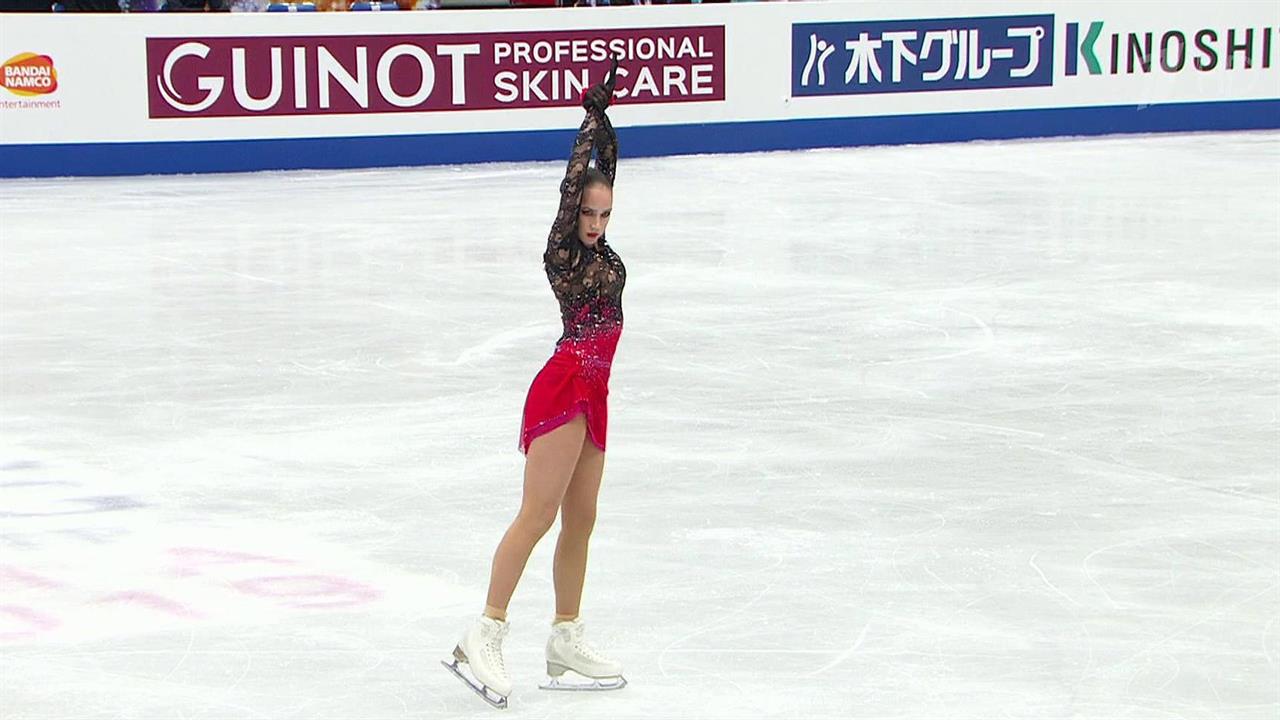 Россиянка Алина Загитова стала чемпионкой мира по фигурному катанию