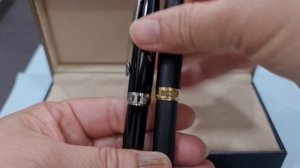 Parker Sonnet 07 Matte Black GT vs Sonnet 07 Lacquer Black CT Rollerball Pen