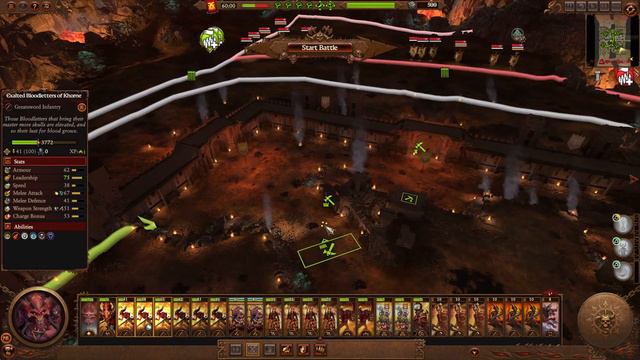 ANDREOUS' FOLLY- Skarbrand Exiles of Khorne - Total War: Warhammer 3 Immortal Empires - 19