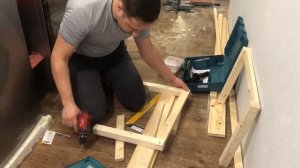 DIY ? ✏️ как сделать пуф - обувницу своими руками в домашних условиях