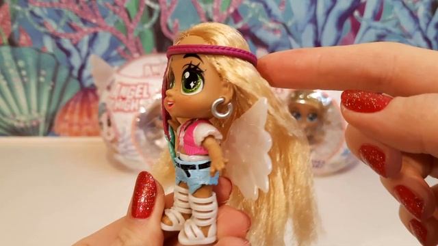 Редкие Золотые Крылья Angel High Куколки Itty Bitty Prettys от Zuru Распаковка
