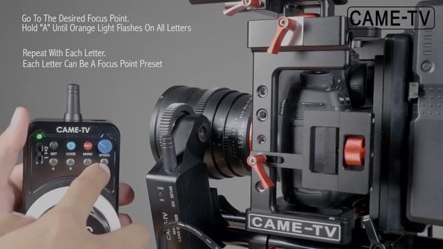 Беспроводной Follow Focus CAME-TV (инструкция) смотреть онлайн