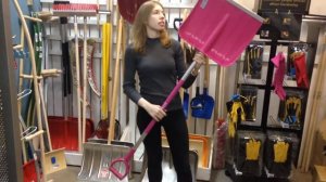 Лопата для снега пластиковая женская OFFNER