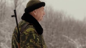 Охота на лося загоном в угодьях Узмень